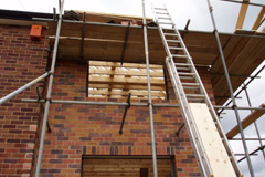 multiple storey extensions Northop Hall